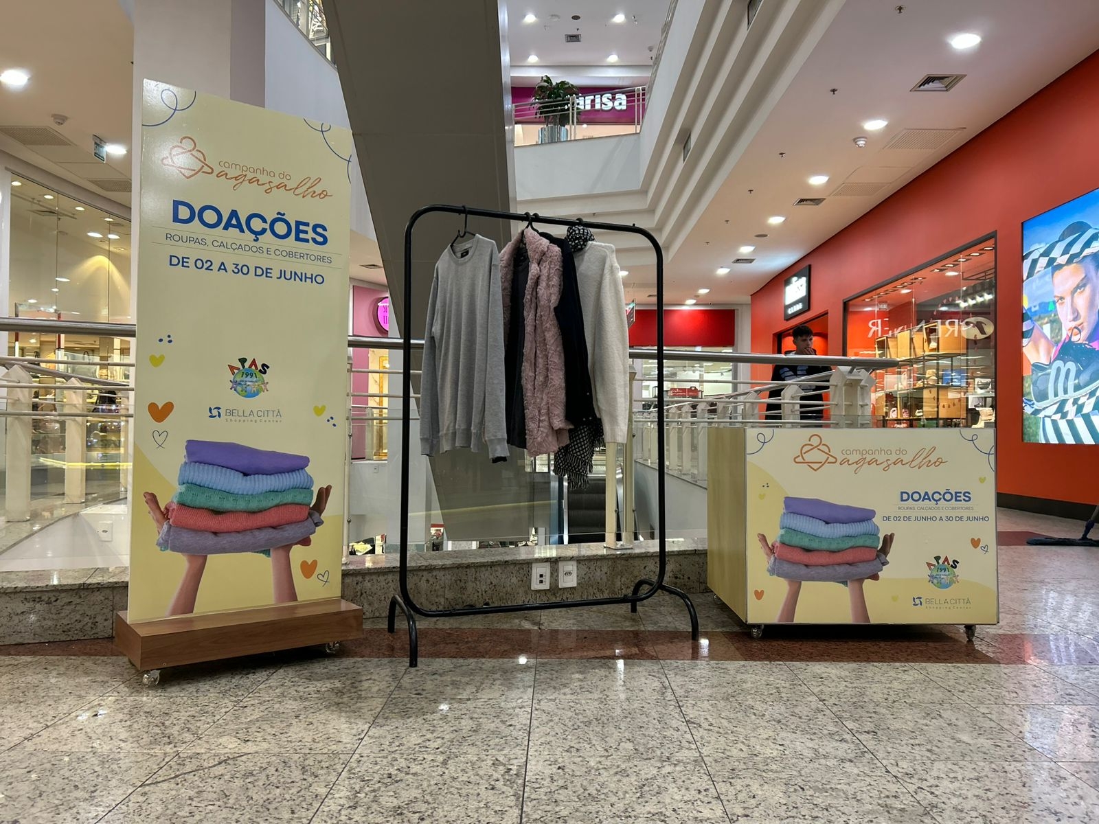 Bella Città e Jovem Pan promovem Campanha do Agasalho em parceria com a APAS