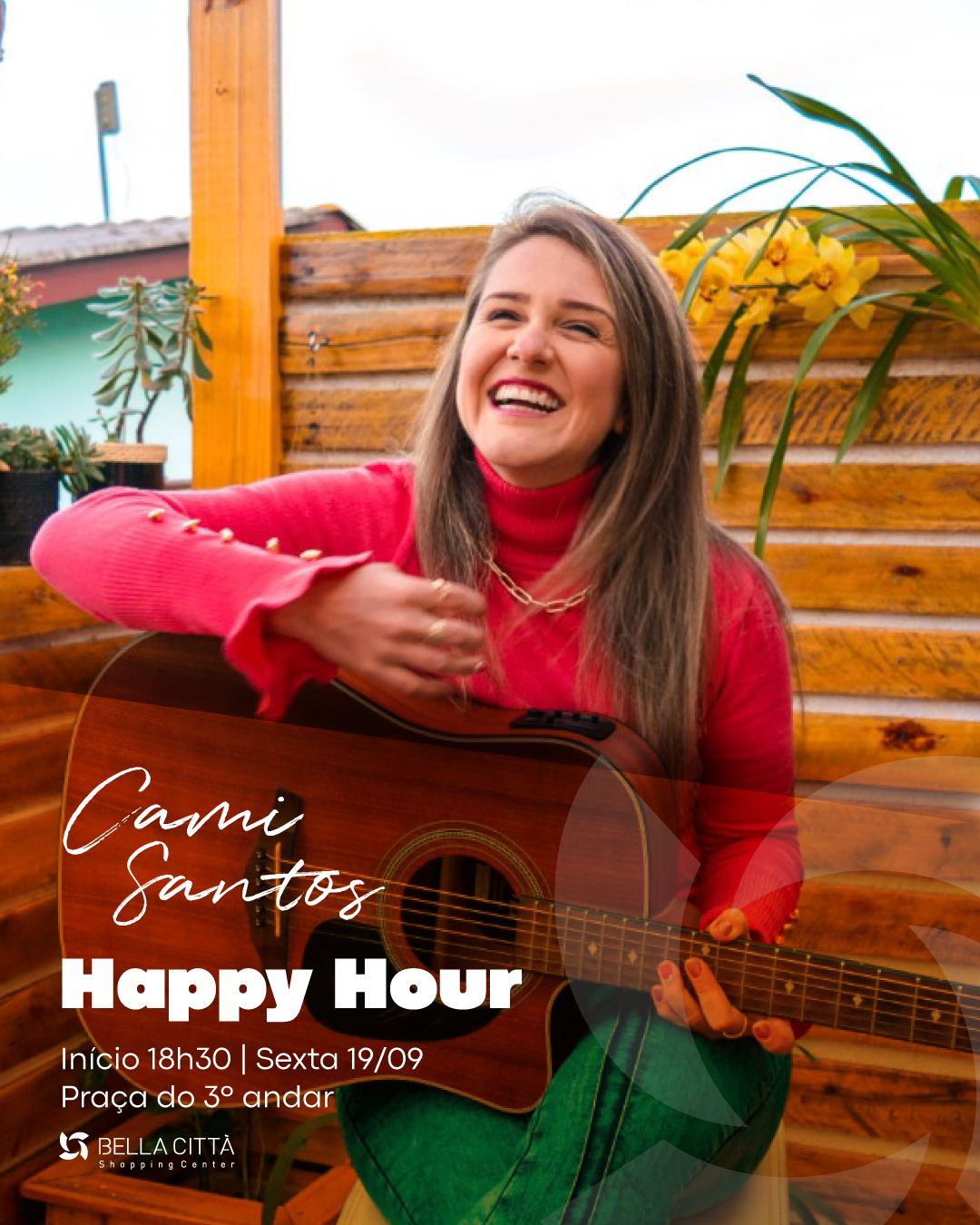 Sexta-feira tem música ao vivo no Bella