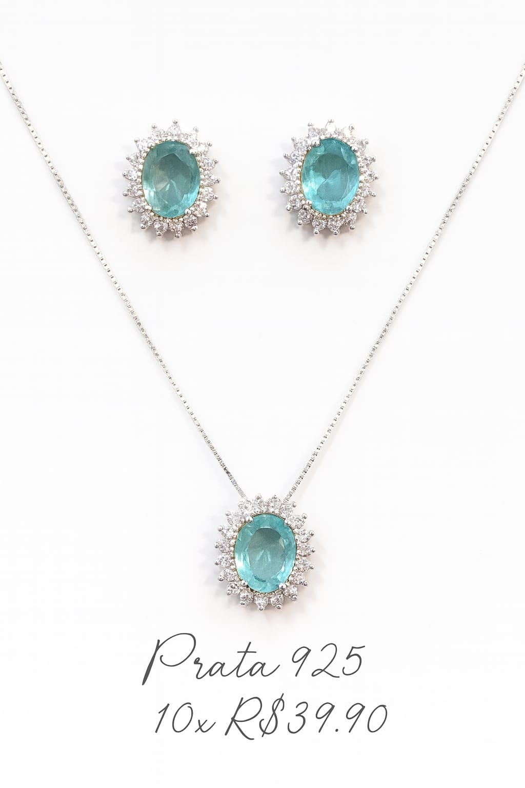 Conjunto de Prata 925