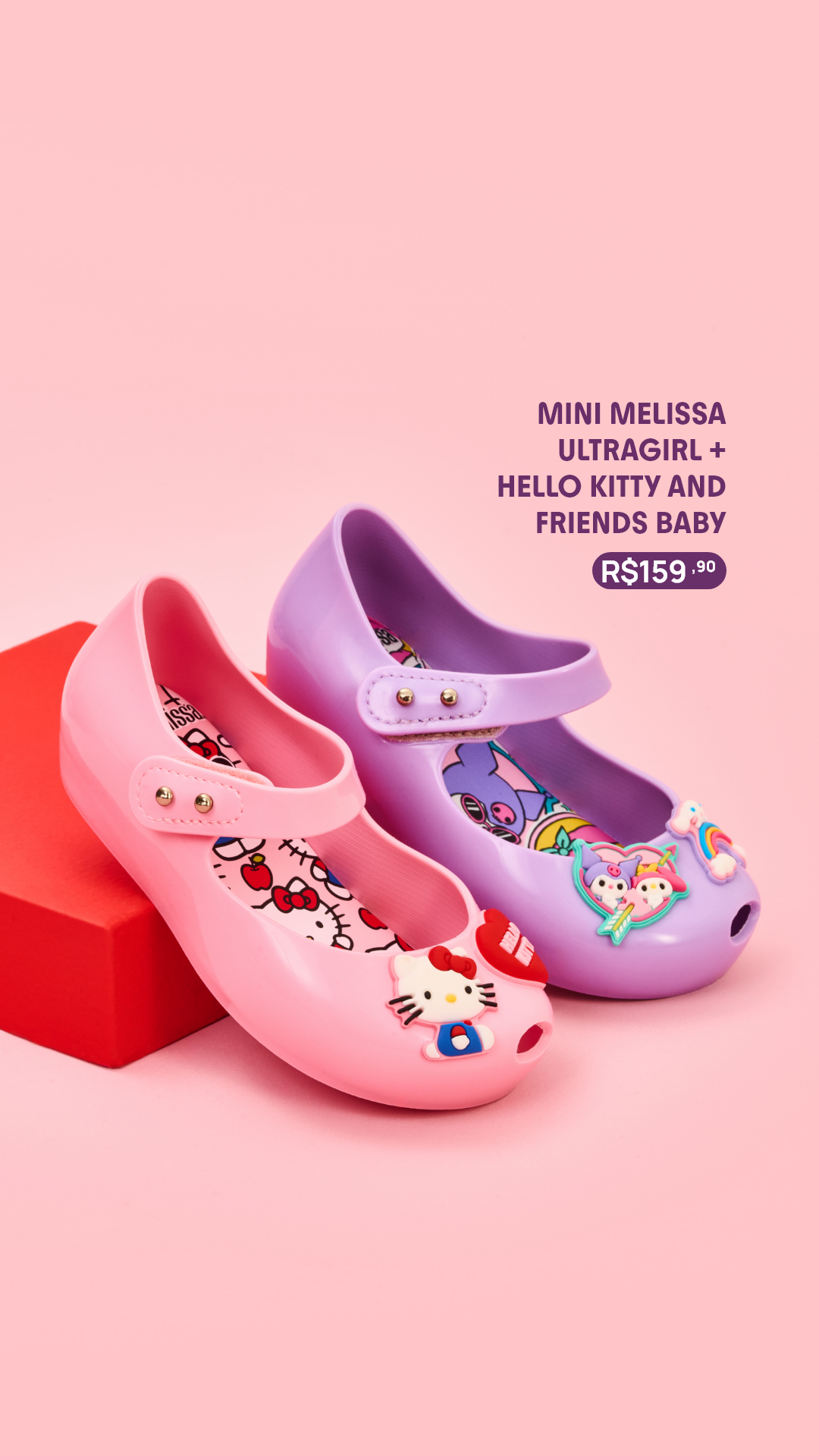 Mini Melissa Ultragirl + Hello Kitty Baby