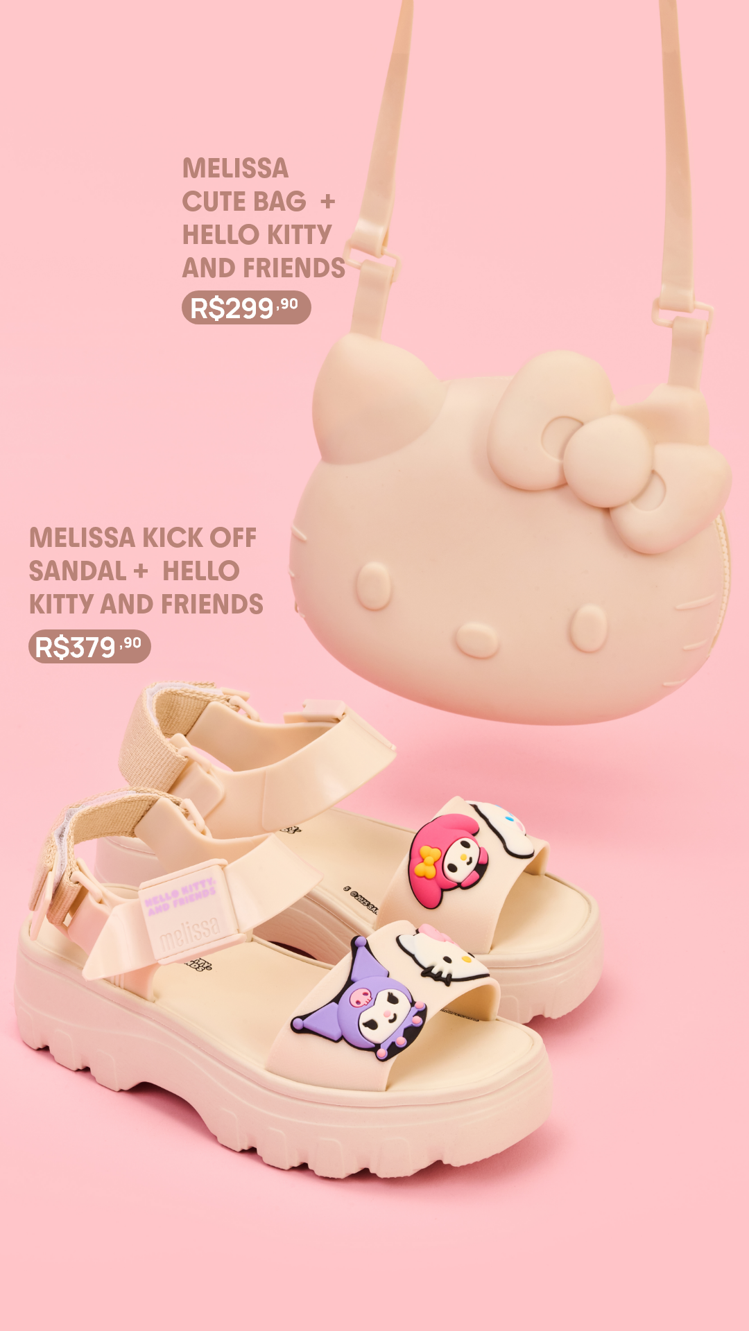 Melissa Cute bag + Hello Kitty