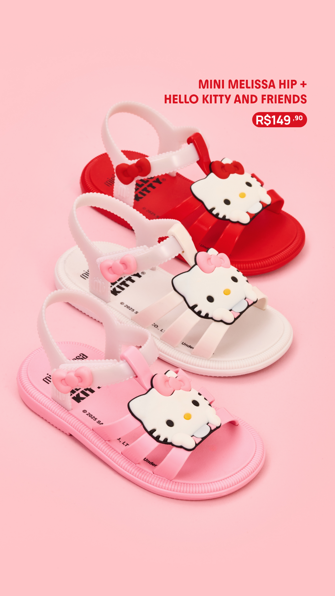 Mini Melissa Hip + Hello Kitty Baby