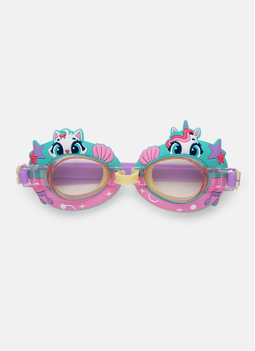 Óculos de Natação Gata Sereia