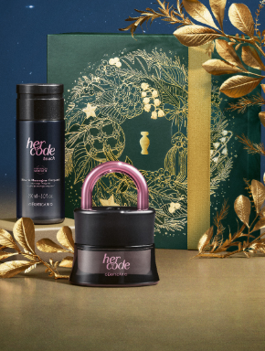 Kit Presente Natal Her Code Touch (2 itens)