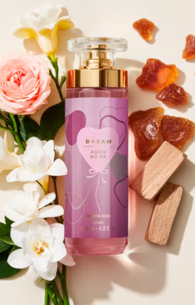 Body Splash Desodorante Colônia Dream Amor No Ar 200ml