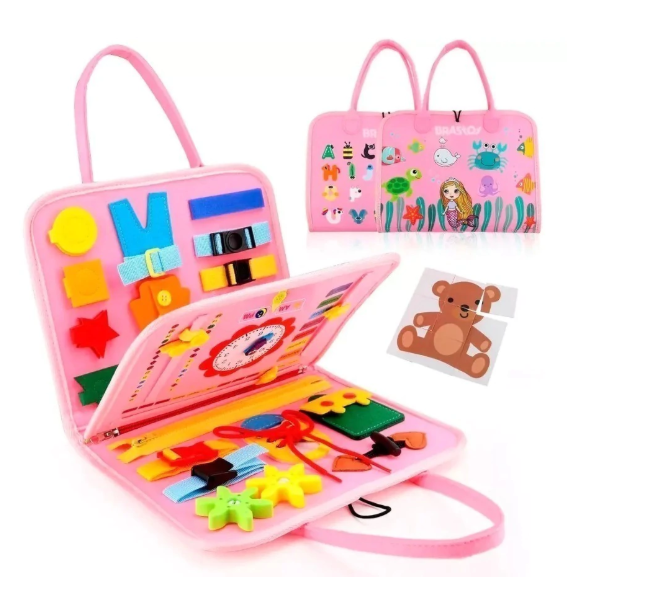 Maleta Sensorial Rosa
